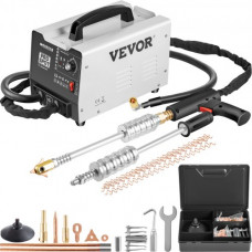 VEVOR Juego de Reparación de Abolladuras 3500 A 220 V, Extractor de Abolladuras para Coche 3500 A 220 V, con 2 Pistolas para Soldar, para Coche Herramientas de Reparación de Abolladura de Coche