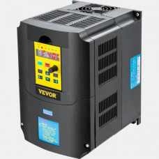 Variador de frecuencia 4kW Convertidor de frecuencia 1 o 3 Fases 5,5HP Controlador de velocidad de variación de frecuencia VFD -5 ~ 40 ° C