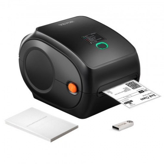 Купити Термопринтер Shipping Label Printer 4X6 300DPI USB/Bluetooth для Amazon eBay Синій