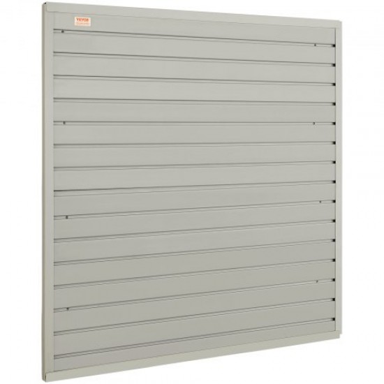 Buy Garage Wall Slat Panel 1220x310mm Tool Storage Panel 4PCS 34kg Capacity with Hooks for Retail Store, Craft Storage Organization