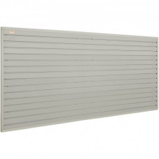 VEVOR Panel de Listones de Pared para Garaje 1220x310mm Panel de Almacenamiento de Herramientas 8PCS Capacidad de 34kg para Taller, Tienda Minorista, Organización de Almacenamiento de Manualidades