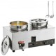 Buy Commercial Stainless Steel Soup Warmer 1200W Electric Soup Heater Total Capacity 2x7.4qt Outdoor Food Warmer Container 2 Pots for Garden Party BBQ