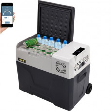 VEVOR Nevera Termoeléctrica Portátil 40 L Nevera Camping de Viaje para Coche Nevera Portátil Eléctrica para Coche Refrigerador Portátil para Coche