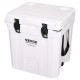 Buy Portable Hard Cooler Box 31.2L 30-35 Cans Hard Plastic Cooler with Airtight LLDPE Foam Insulation for Keeping Food Drinks Cold for Hiking Picnic Camping Travel, 40x39x48 cm