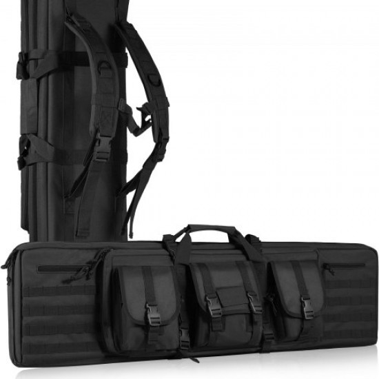 Buy Case for 2 Rifles and 2 Pistols Tactical Long Gun Bag 91 cm