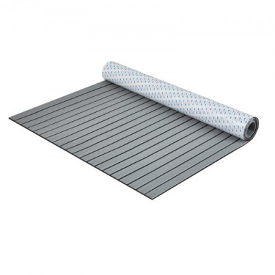 VEVOR Suelo de espuma EVA para barcos, 2400x1160x6 mm, suelo autoadhesivo antideslizante para terrazas, 27840 pulgadas cuadradas, alfombrilla marina para barcos, yates, pontones, cubiertas de kayak