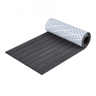 VEVOR Suelo de Espuma EVA para Barcos 2400x450 mm, Suelo de Terraza Autoadhesivo Antideslizante, 10800 cm², Estera Marina para Barcos, yates, pontones, Cubiertas de Kayak