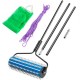 Buy Pond Grass Rake 365 x 60 x 15 cm Aquatic Weed Rake with Aluminum Pole 15 m Rope Net Bag Aquatic Weed Root Remover Roller for Pond Lake Pool