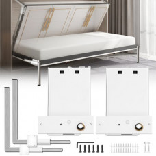 Kit de herrajes para mecanismo de resortes de cama DIY Murphy Horizontal para cama de tamaño doble