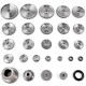 Buy Metal Lathe Gears, Set of 27 pcs Metal Lathe Gears for Mini Lathes and Milling Machines Mini Model CJ0618 Metal Gears Tool with High Precision Easy to Install