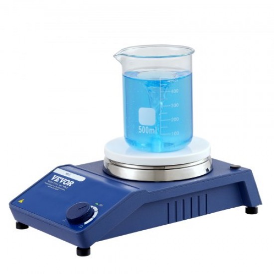 Comprar Agitador magnético 0-1500 rpm ajustable, mezclador de placa magnética de 2 L agitador de laboratorio con barra agitadora, equipo para mezclar experimentos de estudio de investigación de líquidos