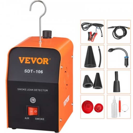 Comprar Detector de vazamento de combustível 15 l/min fluxo evap sistema de tubulação de combustível máquina de fumaça testador máquina de teste de vazamento 15 psi para carro motocicleta caminhão