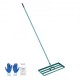 Buy 760x254mm Lawn Leveling Rake, Steel Handle, 1981mm Base Plate, Heavy Duty Aluminum Alloy Soil Leveling Rake for Lawn, Golf, Patio, Garden Courses