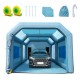 Comprar Cabina de Pintura Inflable 7 x 4 x 2,75 m Carpa Hinchable de Pintura de Coches en Oxford 210D con Sistema de Filtración 2 Sopladores 480W + 750W Estación de Trabajo de Pintura Taller de Garaje