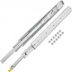 Buy Drawer Slides 152.4 cm, Drawer Rails 227 kg, Drawer Tracks Drawer Slides Ball Bearing Side Drawer Slides Telescopic Drawer Slides Silver