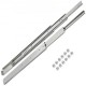 Buy Drawer Guide 101.6 x 7.6 x 1.9 cm Drawer Rail Full Extension 203.2 cm Drawer Track Cold Rolled Steel Drawer Slide Load 225 kg with Ball Bearing Cabinet 2PCS