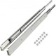 Buy Drawer Guide 132.08x7.6x1.9cm Drawer Rail Full Extension 264.16cm Drawer Track Cold Rolled Steel Drawer Slide Load 225kg with Ball Bearing Cabinet 2PCS