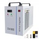 Buy Industrial Water Cooled Chiller, 220V CW-5000 for 80/100W CO2 Laser Tube, 6L Tank, Glass Laser Tube Chiller, Industrial Air Chiller with Precise Thermostat