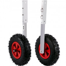 Ruedas de Lanzamiento para Lancha de Barco 12 " / 30,5 cm Ruedas de Botadura de Barco 600 lbs / 272 kg Rueda Dolly de Bote Inflable Aleación de Aluminio para Barco Inflable, Kayak, Bote de Vela