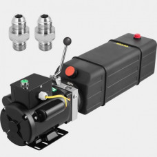 Paquete de unidad de potencia hidráulica de elevación automática para automóvil de 3 HP, 220 V 60 Hz, tanque de 2950 PSI y 3,5 galones