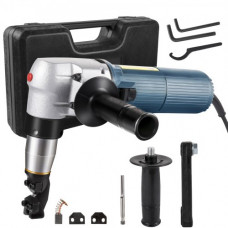 VEVOR Cizalla Nibbler de Metal 4 mm 625W Giratorio 360º Cizalla de Punzonadora Eléctrica 1000 RPM Cizalla Eléctrica de Aleación Metálica para Chapa Metálica, Acero, Cobre, Aluminio, Plástico y Vidrio
