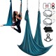 Comprar Hamaca aérea de yoga 10 x 2,8 m Kit de columpio de yoga con inversión de danza aérea Nylon 100 g/m² Carga 1000 kg Vuelo aéreo antigravedad para fitness Culturismo Pilates oscuro Gimnasio, Verde