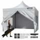 Buy Pop Up Gazebo Tent 120x120 Inch Waterproof Gazebo Tent with Removable Sidewalls UV Resistant with Wheeled Bag for Outdoor, Garden, Party, Camping, Patio