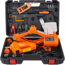 Kit de Gato de Tijera Eléctrico de 3 T Herramienta de Reparación de Automóviles