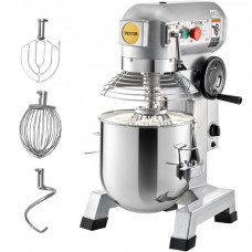 Mezclador de Alimentos 30Qt Batidora Amasadora 1100W Robot de Cocina Mezcladora Amasadora 90 kg Velocidades Robot de Cocina Amasadora Automática Multifuncional Robot de Cocina Amasadora