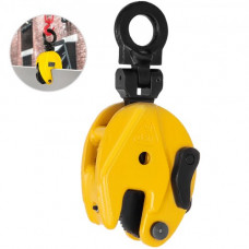 VEVOR Abrazadera de Elevación, 1.760 lbs de Carga, Abrazadera de Elevación de Chapa, de Acero Industrial, Abrazadera de Elevación de Placa, para Levantar y Transportar Placas y Estructuras de Acero