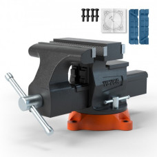 Tornillo de Banco de 16,5 cm Base Giratoria de 360° para Servicio Pesado