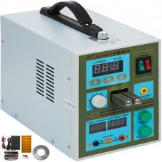 Soldador Puntos Batería 50-800A, Soldadura por Puntos 788H, Soldador por Puntos, Máquinas de Soldar, con Función de Iluminación LED, para Varios Tamaños de Batería, Spot Welder 0,05~0,2 mm,