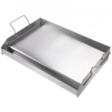 VEVOR Parrilla de gas para barbacoa de acero inoxidable con parte superior plana de 23,5 
