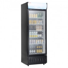 VEVOR Refrigerador de Bebidas Comercial 345 L Refrigerador Vitrina Temperatura 0-10 °C Gabinete de Bebidas Refrigerado 5 Estantes Ajustables y Caja de Luz Personalizable para Tienda Supermercado Bar
