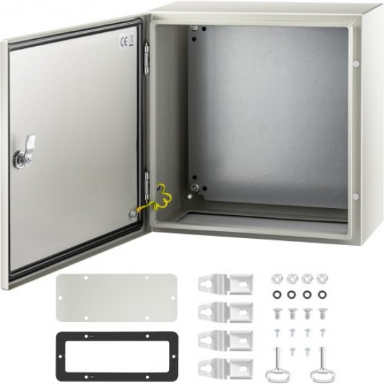 Caja eléctrica de acero del recinto de la caja eléctrica de VEVOR 16x16x8