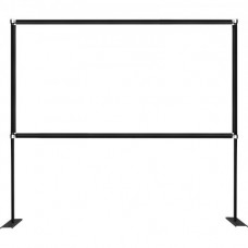 Pantalla para Proyector de 100"Pantalla de Proyector Portátil 16:9 4K Hd Pantalla de Proyector con Soporte Altura 198cm Ángulo de Visión 160