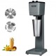 Buy Single Head Electric Smoothie Blender, 375W, 3 Speeds, 15000/18000/21000RPM, 820ML Stainless Steel Cup for Making Drinks, Milk Tea, Shakes, Homemade Bar