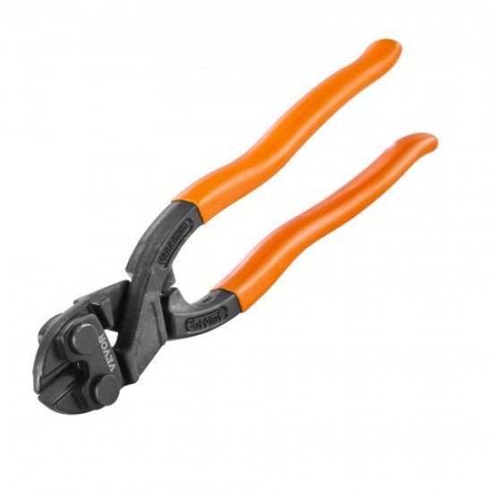 Buy 8" Bolt Cutter Bolt Cutter with Bi-Material Handle and Rubber Jaws Chrome Molybdenum Steel Alloy Blade Professional Bolt Cutter for Rebar Wires Cable Chains