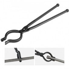 VEVOR Pinzas de herrero Pinzas de herrero en forma V de acero al carbono de 46cm
