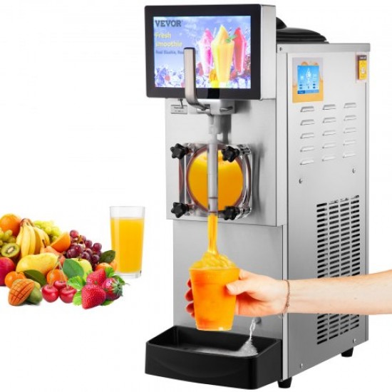 Comprar Máquina de lama comercial, máquina de margarita de 8L/2,1 galões, máquina de margarita de aço inoxidável 1050W, máquina de lama para festas, cafés, restaurantes, bares e