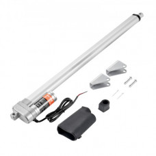 VEVOR Actuador lineal de 12 V, actuador lineal IP65 impermeable de 20 pulgadas, actuador de movimiento lineal de 660 libras/3000 N 0,19 pulgadas/s con soporte de montaje para uso en exteriores