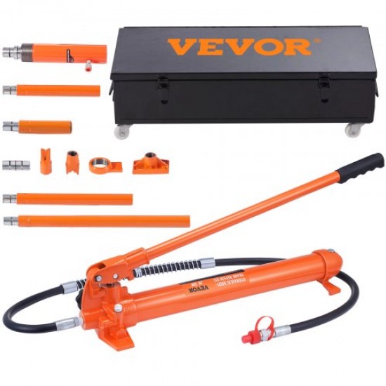 Comprar Kit de Ariete Hidráulico Portátil 20 T Kit de Reparación de Energía para Carrocería 145 mm Juego de Cilindros Hidráulicos con 3 Vástagos 100/300/500 mm para Reparación de Coches Construcción