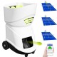 Koop Draagbare tennisbalmachine Lichtgewicht tennisbalservice Tennismachine Geschikt voor professionals en beginners met slimme app