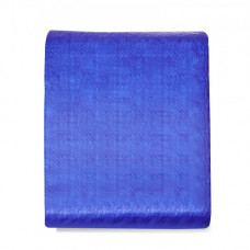 VEVOR Lona protectora para exterior 365,76x487,7 cm Lona impermeable de polietileno de 5 mil resistente a desgarros, rayos UV, temperaturas con ojales reforzados para camión, barco, autocaravana, azul