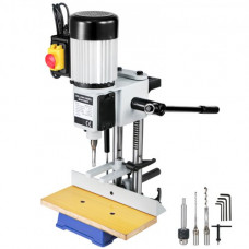 Mortajadora de Cinceles Huecos 370W con Juegos de Brocas de Cincel para Trabajar La Madera
