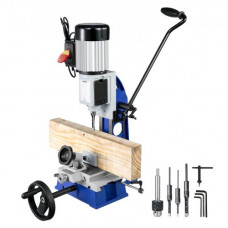 Máquina Embutidora con Banco de Trabajo Móvil para Trabajo de La Madera Perfecta para La Realización de Tenones Cuadrados Utilizar para Procesar Productos de Madera y Materiales Metálico