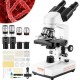 Buy 40X-2500X Biological Compound Microscope with 2-Layer Stage Biology