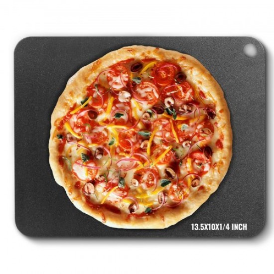 Comprar Pizza Steel 13.5"x10"x1/4" Piedra para hornear pizza de acero al carbono presazonada