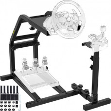 Soporte para Volante 44x31cm Soporte de Volante Universal Plegable 11,5kg Soporte de ruedas Pro Altura de 57-72,5cm Compatible con Logitech G25