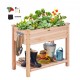 Comprar Canteiro Elevado em Madeira de Abeto 86x46x76cm para Flores e Legumes